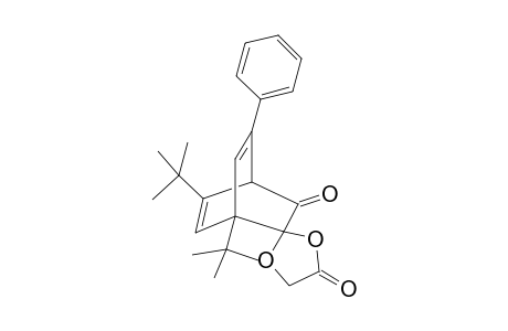 1,5-Di-tet-Butyl-8-phenyl-2,2-(oxoethylidenedioxy)bicyclo[2.2.2]octa-5,7-dien-3-one