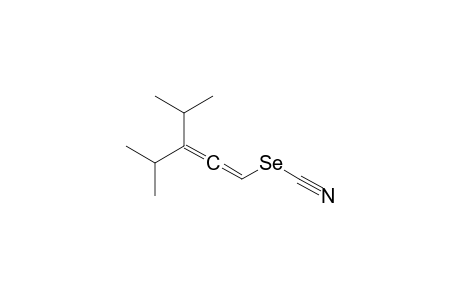 Selenocyanic acid, 4-methyl-3-(1-methylethyl)-1,2-pentadienyl ester