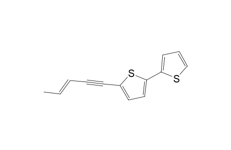 2-[(E)-pent-3-en-1-ynyl]-5-(2-thienyl)thiophene