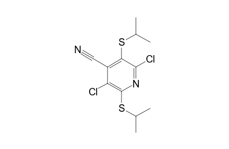 2,5-BISISOPROPYLTHIO-3,6-DICHLORO-4-CYANOPYRIDINE
