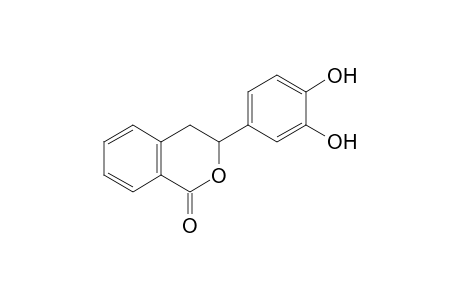 (+/-)-3-(3',4'-Dihydroxyphenyl)-3,4-dihydroisocoumarin