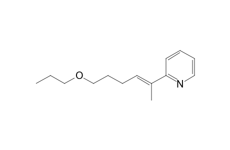 (E/Z)-2-[6-(n-Propoxy)hex-2-en-2-yl]pyridine