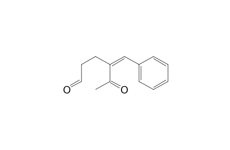Hexanal, 5-oxo-4-(phenylmethylene)-