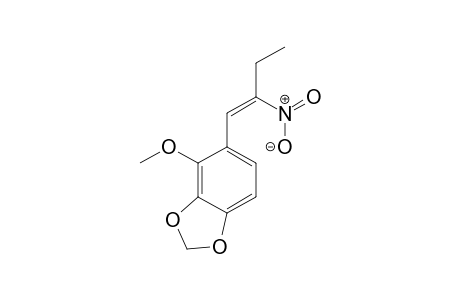 1-(2-Methoxy-3,4-methylenedioxyphenyl)-2-nitrobut-1-ene