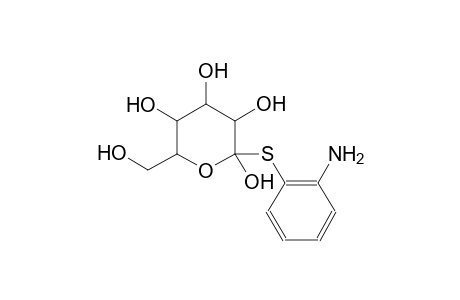 (2R,3R,4S,5R,6R)-2-((2-aminophenyl)thio)-6-(hydroxymethyl)tetrahydro-2H-pyran-2,3,4,5-tetraol