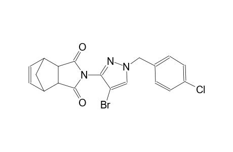 4-[4-bromo-1-(4-chlorobenzyl)-1H-pyrazol-3-yl]-4-azatricyclo[5.2.1.0~2,6~]dec-8-ene-3,5-dione