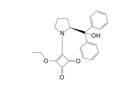 3-Ethoxy-4-[(2'S)-2'-(diphenylhydroxymethyl)pyrrolidino]-3-cyclobutene-1,2-dione