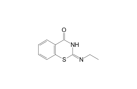 2,3-dihydro-2-(ethylimino)-4H-1,3-benzothiazin-4-one