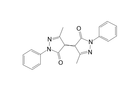 5,5'-Dimethyl-2,2'-diphenyl-2H,2'H-[4,4']bipyrazolylidene-3,3'-dione