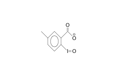 2-Iodoso-5-methyl-benzoic acid, anion