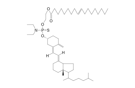 1-OLEOYLOXYETHYL-3-O-(CHOLECALCIFERYL-3-O-)-(N,N-DIETHYLAMIDO)THIOPHOSPHATE