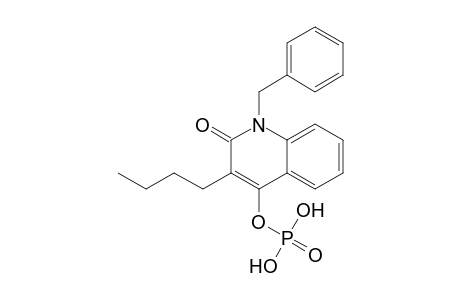 1-Benzyl-3-butyl-1,2-dihydro-2-oxoquinolin-4-yl dihydrogenphosphate