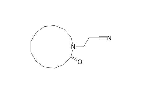 Azacyclotridecane-1-propanenitrile, 2-oxo-