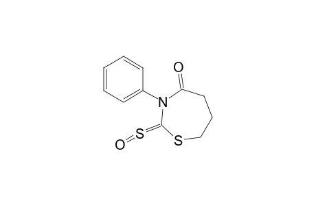4-Oxo-3-phenyl-1,3-thiazepane-2-thione - s-oxide