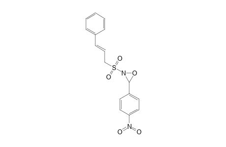 C-4-NITROPHENYL-N-3-PHENYL-2-PROPENE-1-SULFONYLOXAZIRIDINE
