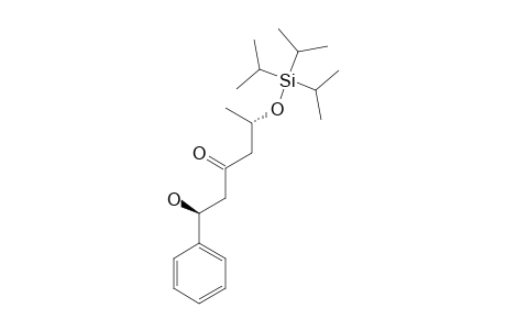 (1R,5S)-5-TRIISOPROPYLSILYLOXY-1-HYDROXY-1-PHENYL-3-HEXANONE