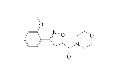 morpholine, 4-[[4,5-dihydro-3-(2-methoxyphenyl)-5-isoxazolyl]carbonyl]-