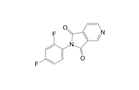 N-(2,4-difluorophenyl)-3,4-pyridinedicarboximide