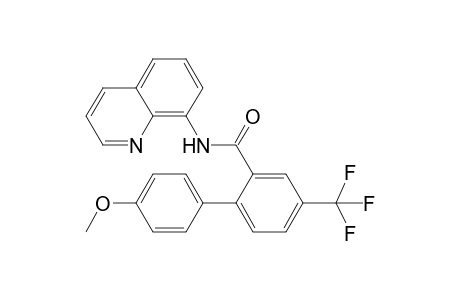 4'-Methoxy-N-(quinolin-8-yl)-4-(trifluoromethyl)-[1,1'-biphenyl]-2-carboxamide