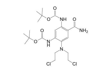 5-[N,N-Bis(2-chloroethyl)amino]-2,4-[N,N1-bis(tert-Butoxycarbonyl)diamino]benzamide