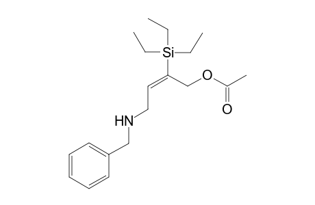 4-(Benzylamino)-2-[(triethylsilyl)but-2-en-1-yl] acetate