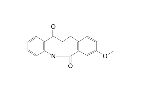 Dibenzo[B,G]cycloroazanonan-6,13-dione, 8-methoxy-