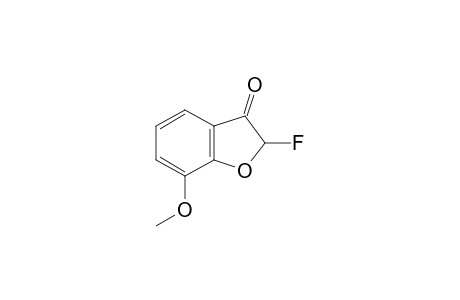 2-fluoro-7-methoxy-1-benzofuran-3-one