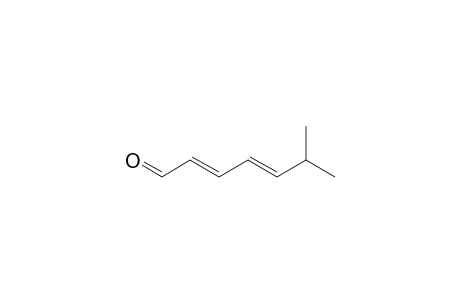 (2E,4E)-6-methyl-2,4-heptadienal
