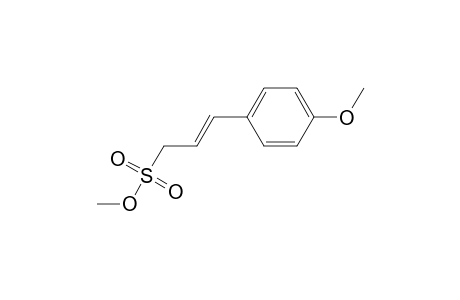 2-Propene-1-sulfonic acid, 3-(4-methoxyphenyl)-, methyl ester, (E)-