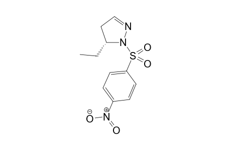 (5R)-5-ethyl-1-(4-nitrophenylsulfonyl)-4,5-dihydro-1H-pyrazole