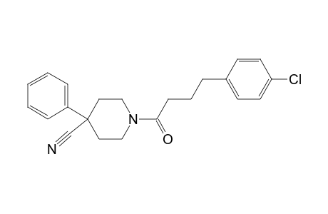 1-(4-Cyano-4-phenylpiperidin-1-yl)-4-(4-chlorphenyl)-1-butanone