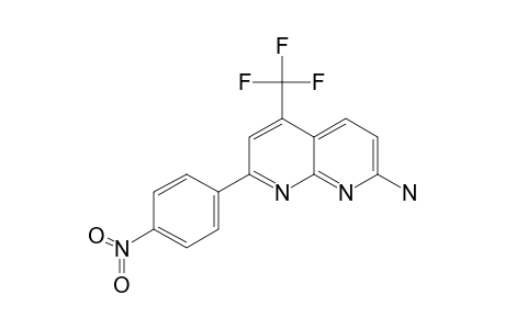2-AMINO-5-TRIFLUOROMETHYL-7-(4-NITROPHENYL)-1,8-NAPHTHYRIDINE