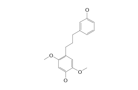 1-(3-HYDROXYPHENYL)-3-(4-HYDROXY-2,5-DIMETHOXYPHENYL)-PROPANE