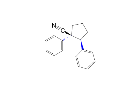 1,2-trans-diphenylcyclopentanecarbonitrile