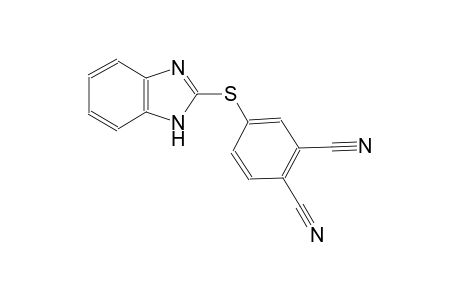 4-(1H-benzimidazol-2-ylsulfanyl)phthalonitrile