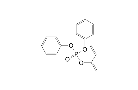 Phosphoric acid, 1-methylene-2-propenyl diphenyl ester