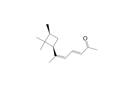 3,5-Heptadien-2-one, 6-(2,2,3-trimethylcyclobutyl)-, [1S-[1.alpha.(3E,5Z),3.alpha.]]-