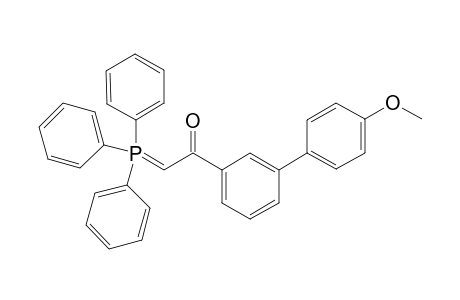 1-[3-(4-methoxyphenyl)phenyl]-2-triphenylphosphoranylidene-ethanone