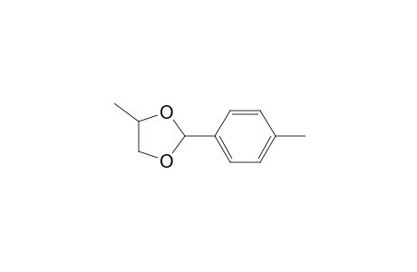 4-Methyl-2-(4-methylphenyl)-1,3-dioxolane