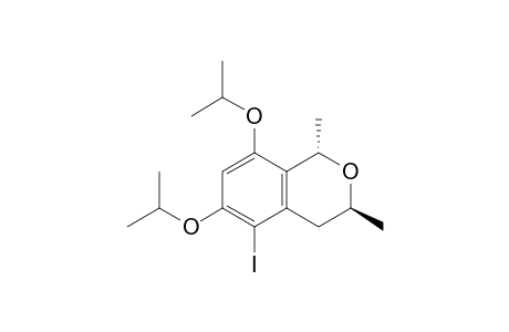 (1S,3S)-5-iodanyl-1,3-dimethyl-6,8-di(propan-2-yloxy)-3,4-dihydro-1H-isochromene