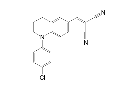 Propanedinitrile, 2-[[1-(4-chlorophenyl)-1,2,3,4-tetrahydro-6-quinolinyl]methylene]-
