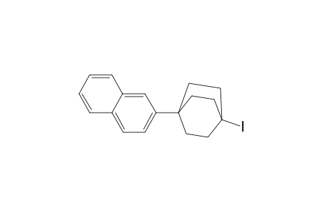 Bicyclo[2.2.2]octane, 1-iodo-4-(2-naphthalenyl)-