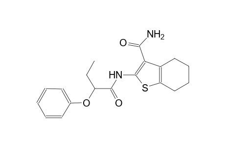 2-[(2-phenoxybutanoyl)amino]-4,5,6,7-tetrahydro-1-benzothiophene-3-carboxamide