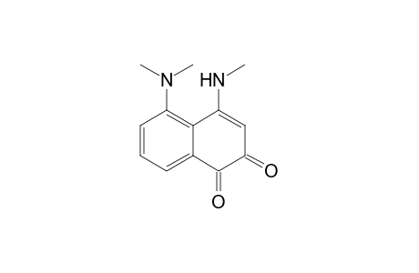 5-Dimethylamino-4-methylaminonaphthalene-1,2-dione