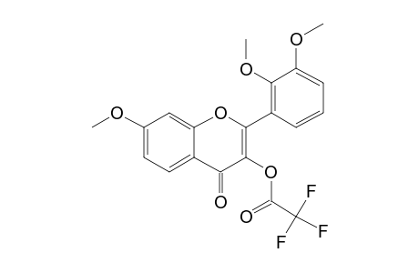 3-Hydroxy-7,2',3'-trimethoxyflavone, trifluoroacetate