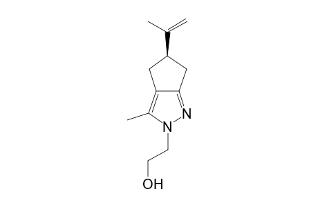 2-[(5R)-3-methyl-5-(1-methylethenyl)-5,6-dihydro-4H-cyclopenta[c]pyrazol-2-yl]ethanol