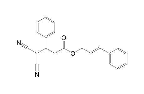 Cinnamyl 4,4-Dicyano-3-phenylbutyrate