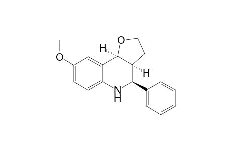 cis-8-methoxy-4-phenyl-2,3,3a,4,5,9b-hexahydrofuro[3,2-c]quinoline