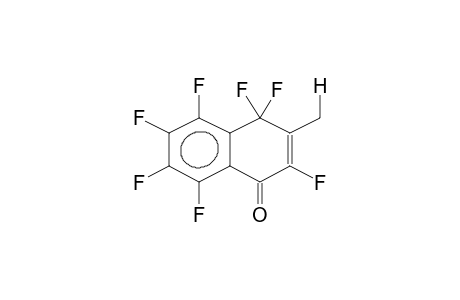 1-KETO-3-METHYL-2,4,4,5,6,7,8-HEPTAFLUORO-1,4-DIHYDRONAPHTHALENE