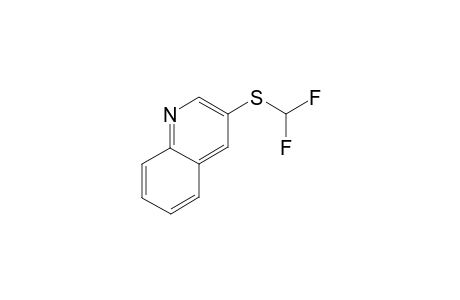3-[(Difluoromethyl)thio]quinoline